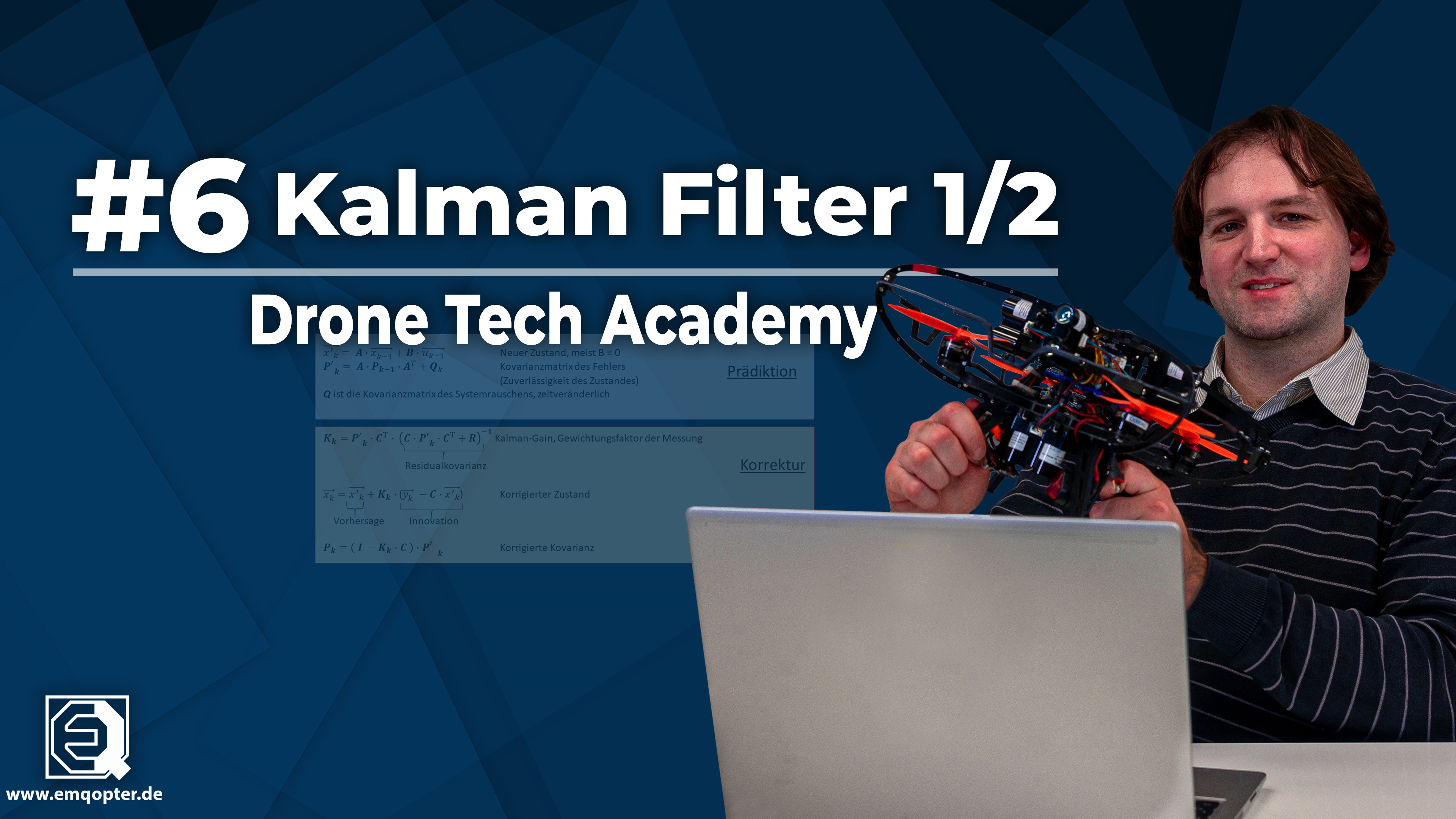 Drone Tech Academy: #6 | Kalman-Filter 1/2
