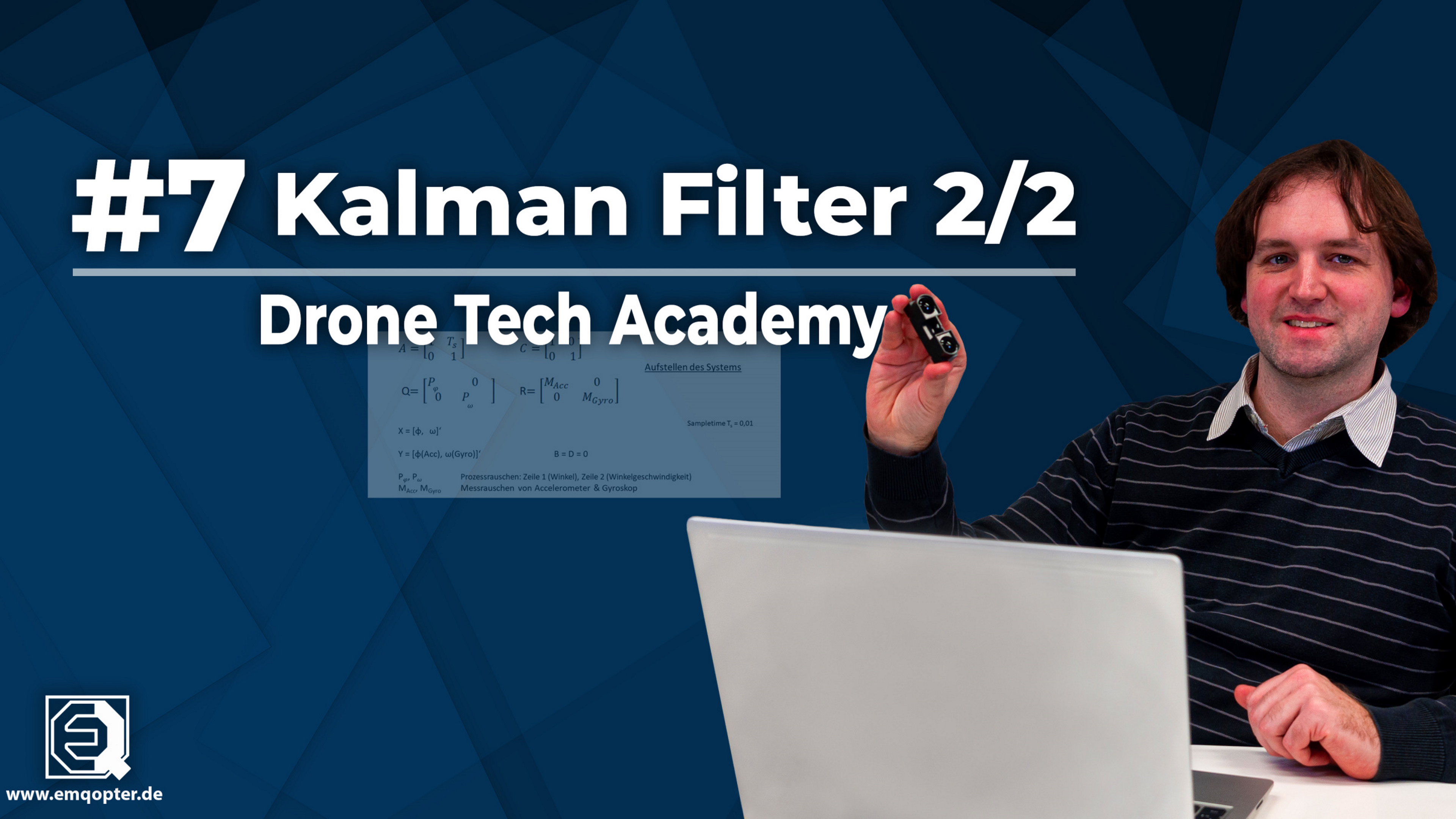 Drone Tech Academy: #7 Kalman Filter 2/2