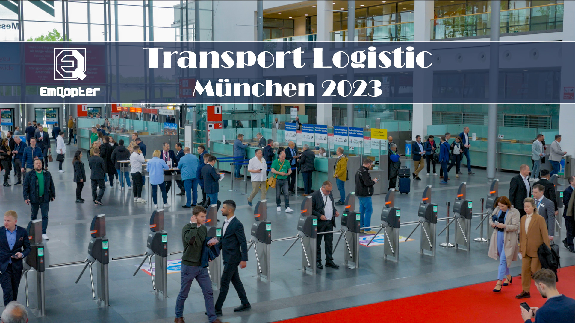 Zukunft zum Greifen nahe - Emqopter auf der Transport Logistic 2023 in München